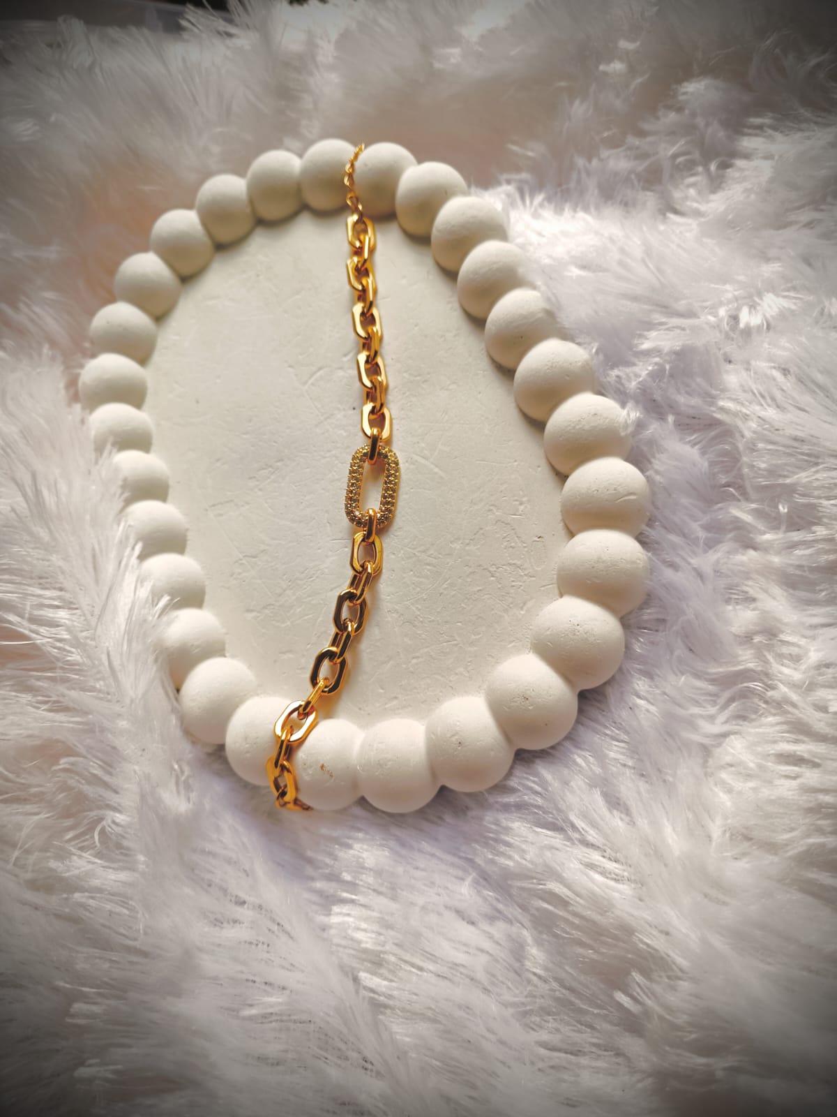 Elegant Gold-Plated Link Chain Bracelet