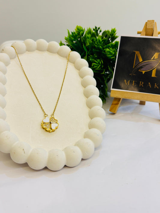 Lucky Clover Pendant Necklace