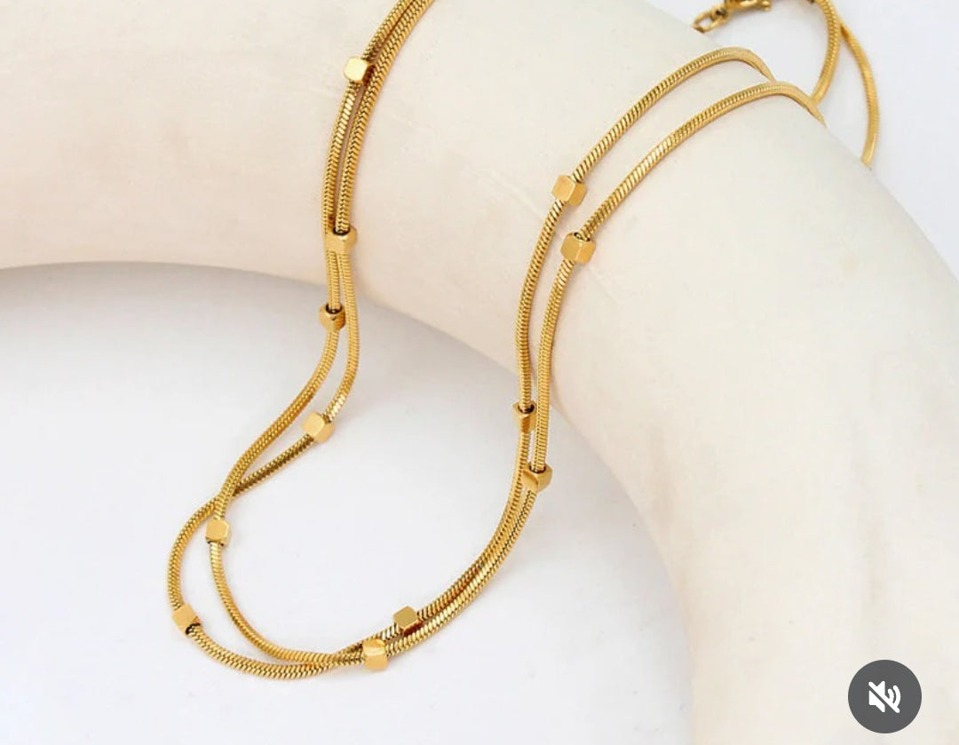 Anti tarnish charm bracelet